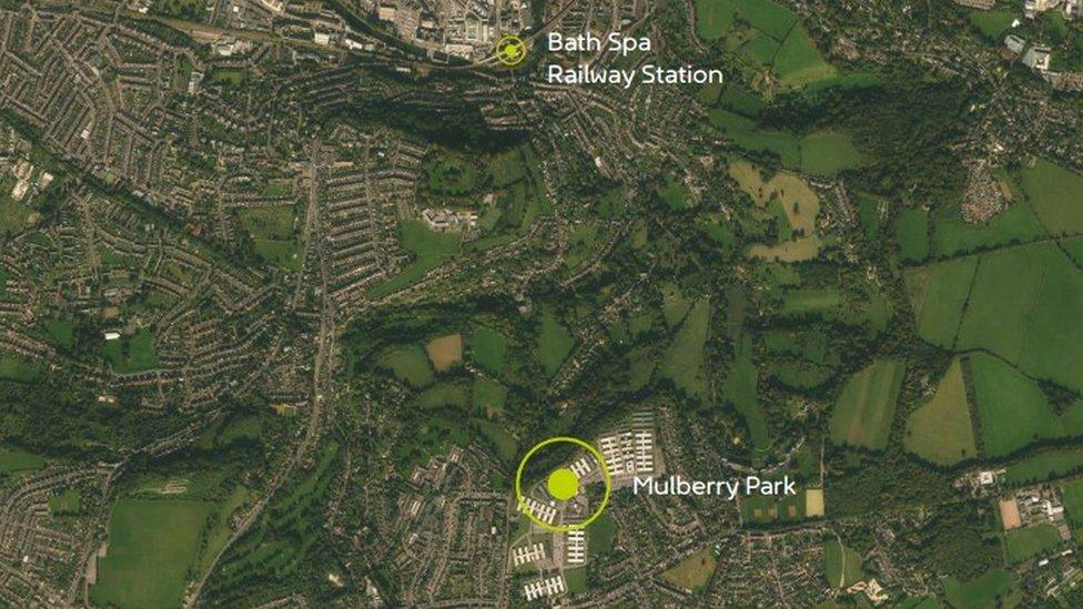 Cable car plan for Bath