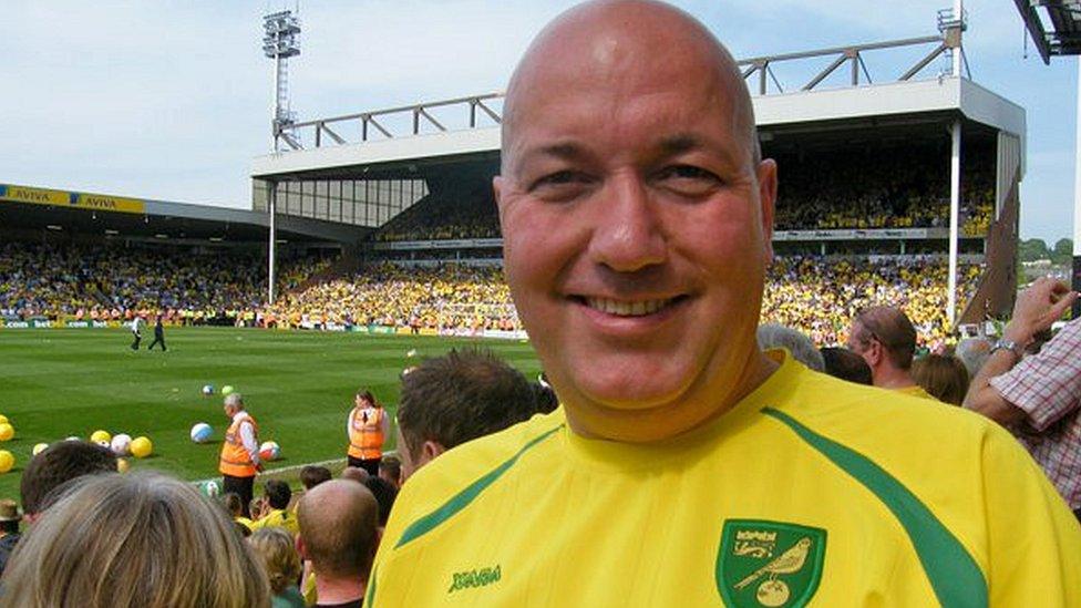 Tim Gough at Carrow Road