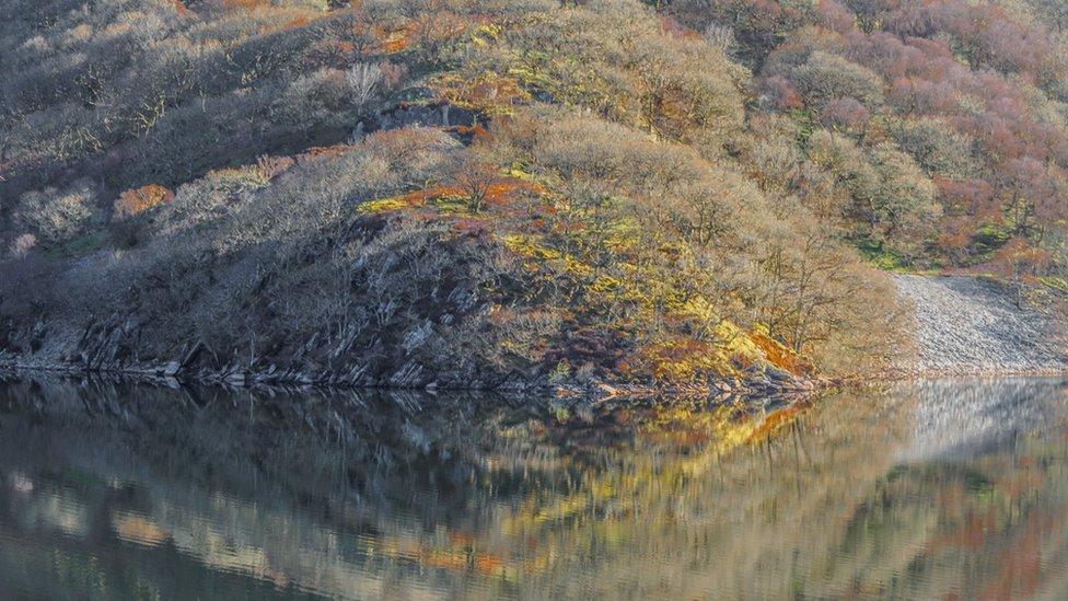 Penygarreg Reservoir, in Rhayader, Powys