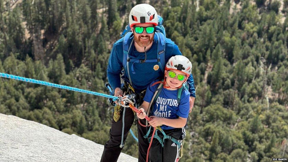 Sam and Dad Joe El Capitan