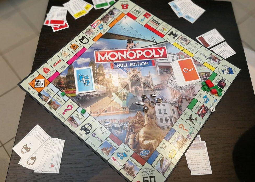 Hull Monopoly board game