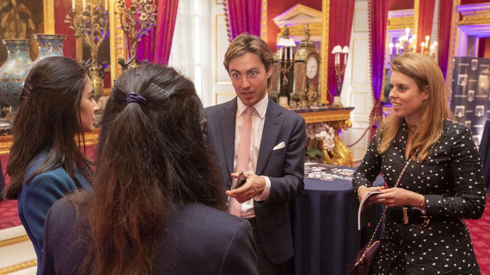 Princess Beatrice and Edoardo Mapelli Mozzi at St James's Palace