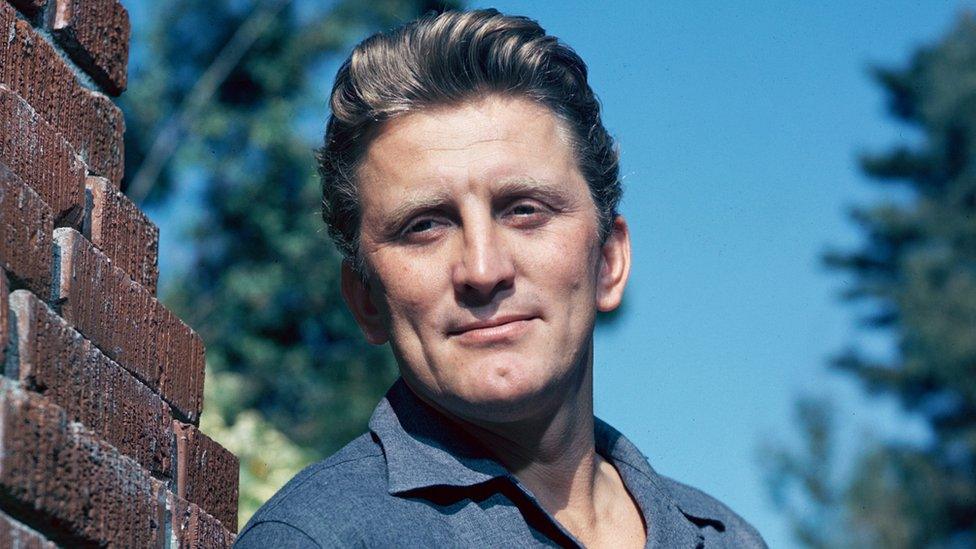 American actor Kirk Douglas, circa 1955