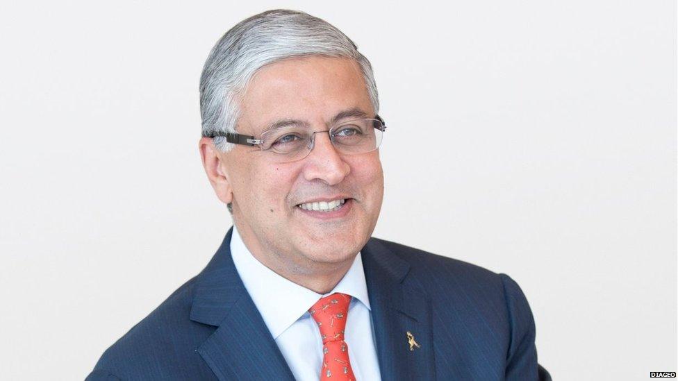 An undated image of Ivan Menezes, Chief Executive of Diageo plc.