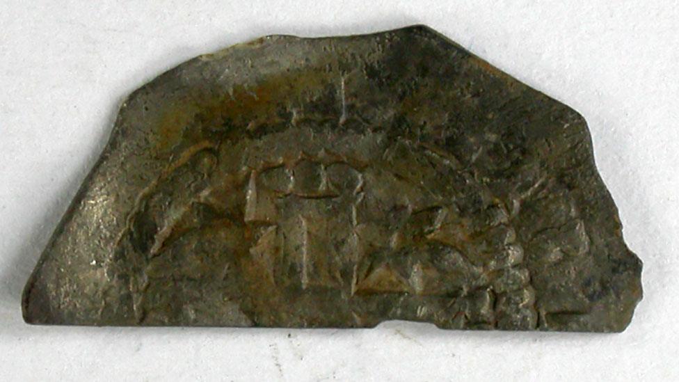 12th Century cut halfpenny