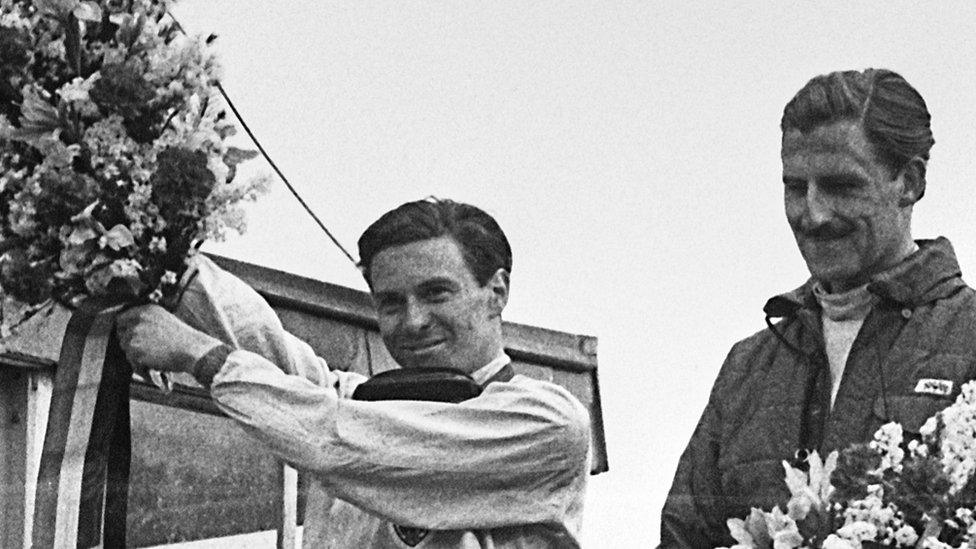 Jim Clark and Graham Hill