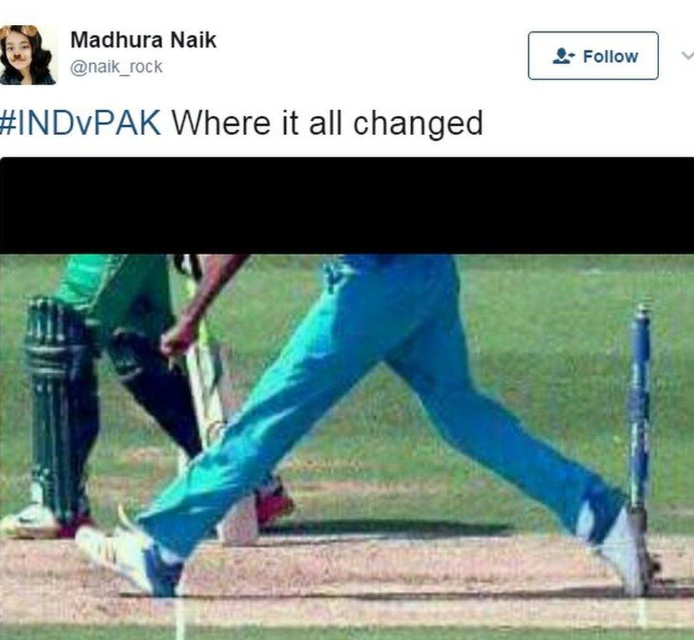 #INDvPAK Where it all changed