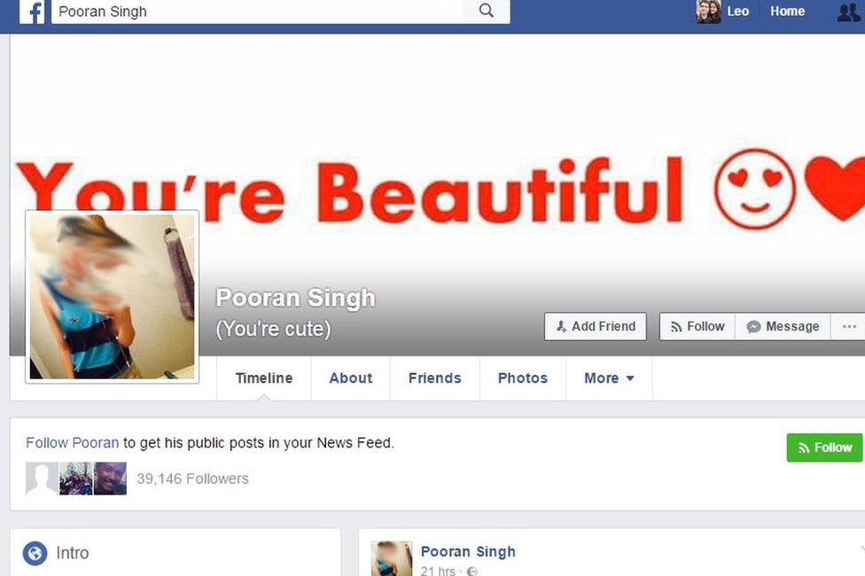 Facebook account