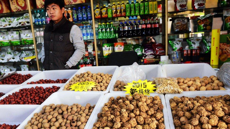 stall in Shandong province