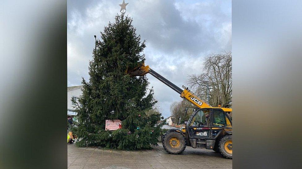 Wonky Christmas tree