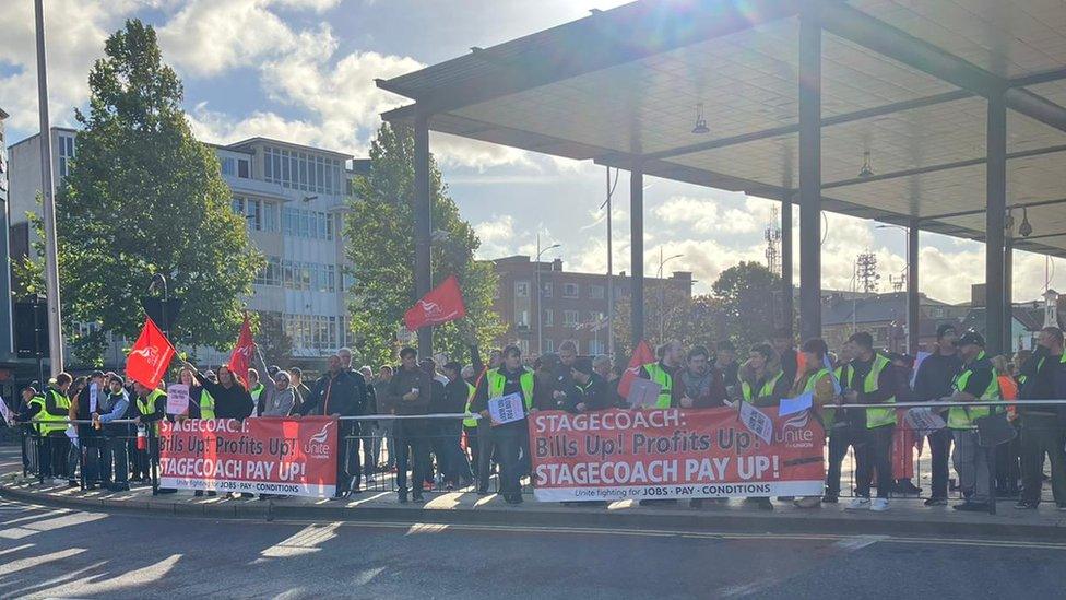 Hull bus strike