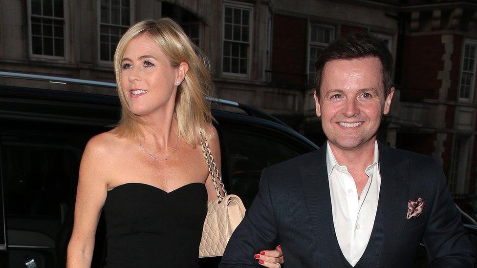 Declan Donnelly and Ali Astall