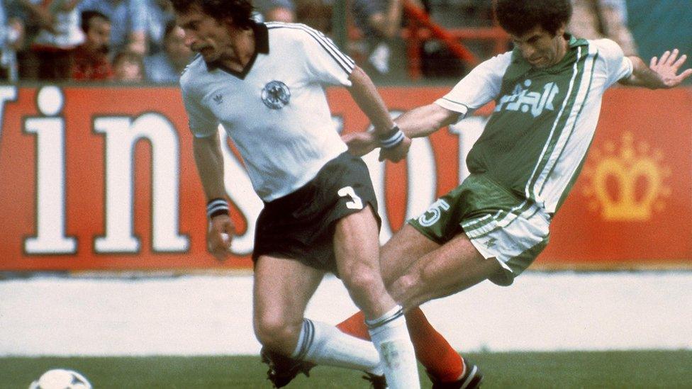 West Germany v Algeria