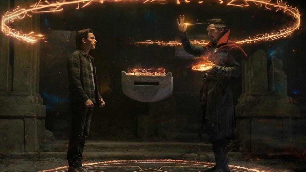 Peter and Dr Strange