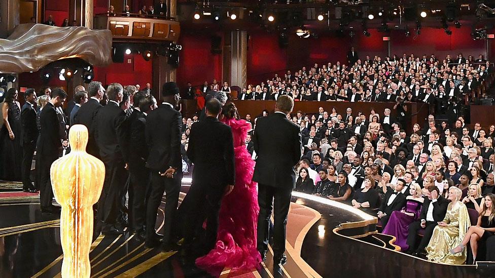 Oscars stage