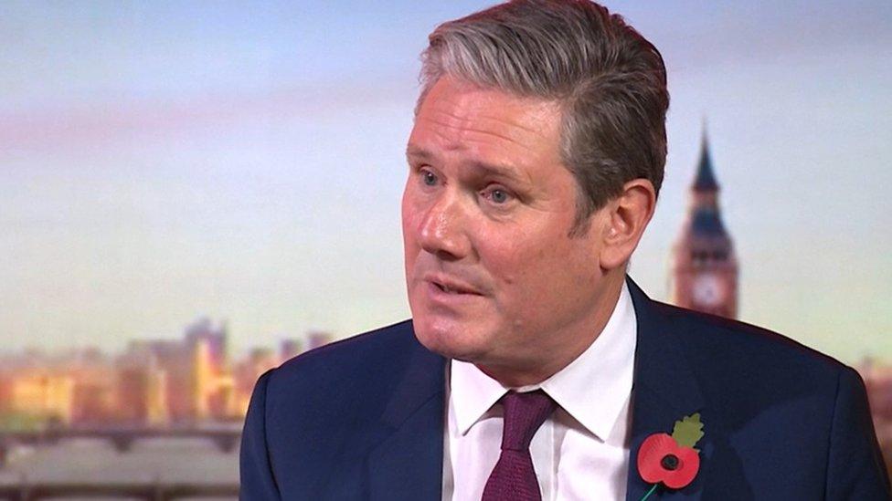 Labour leader Sir Keir Starmer