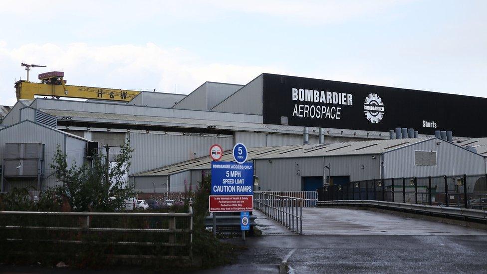 Bombardier's Belfast factory