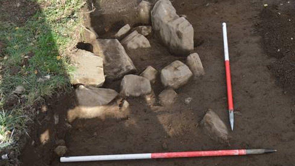 Evidence of a possible Iron Age structure