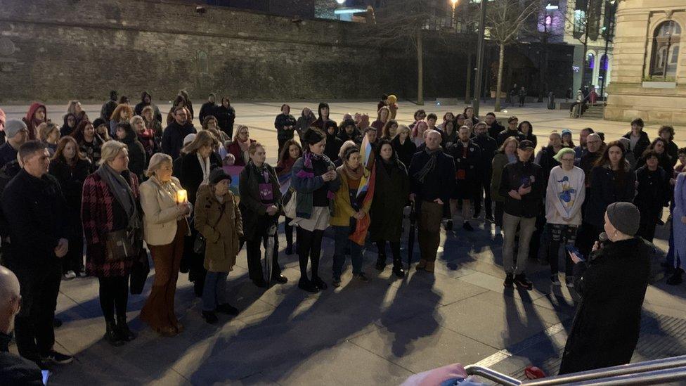 Derry vigil