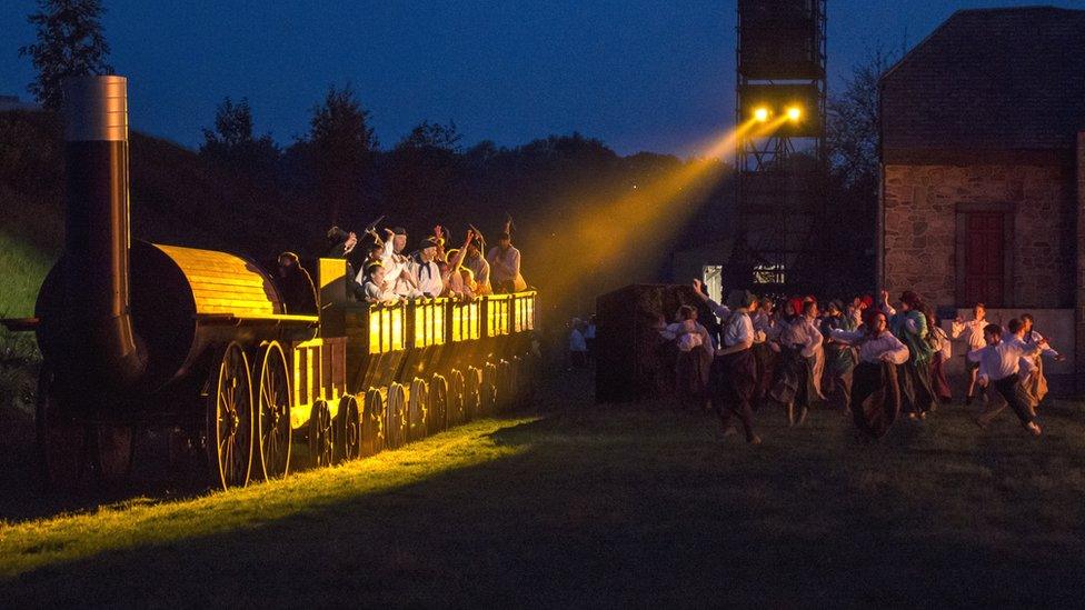 Kynren: Locomotive