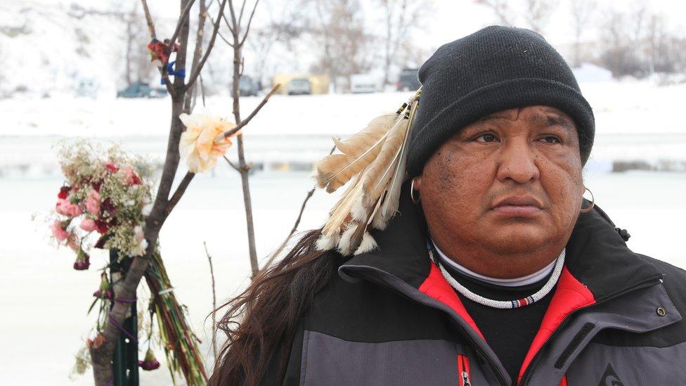 Portrait from Standing Rock.