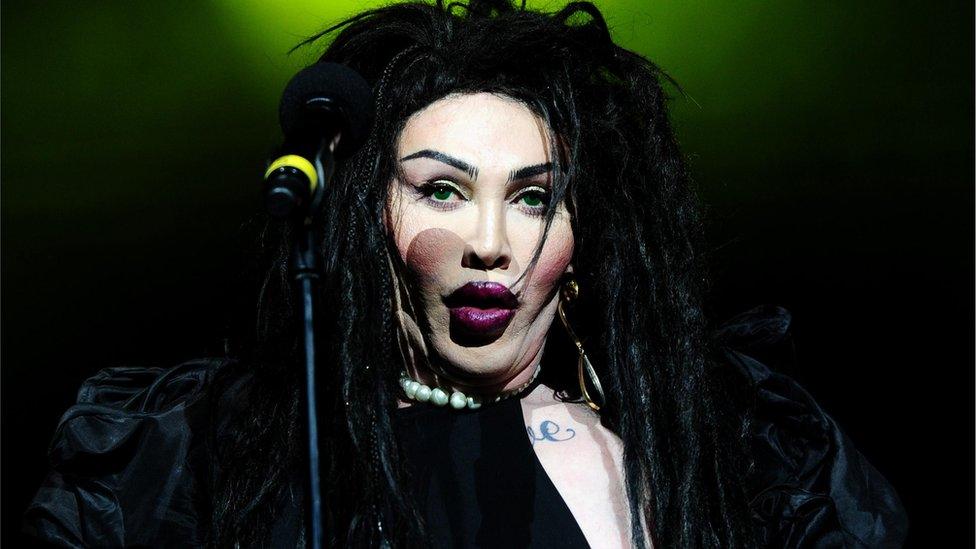 Pete Burns in 2012