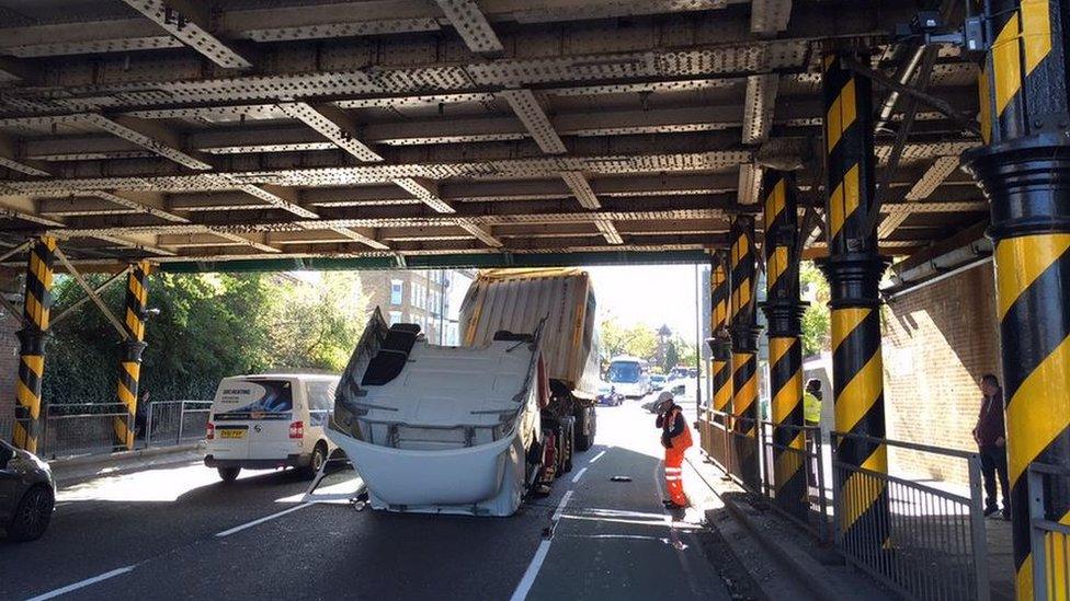 Lorry crash