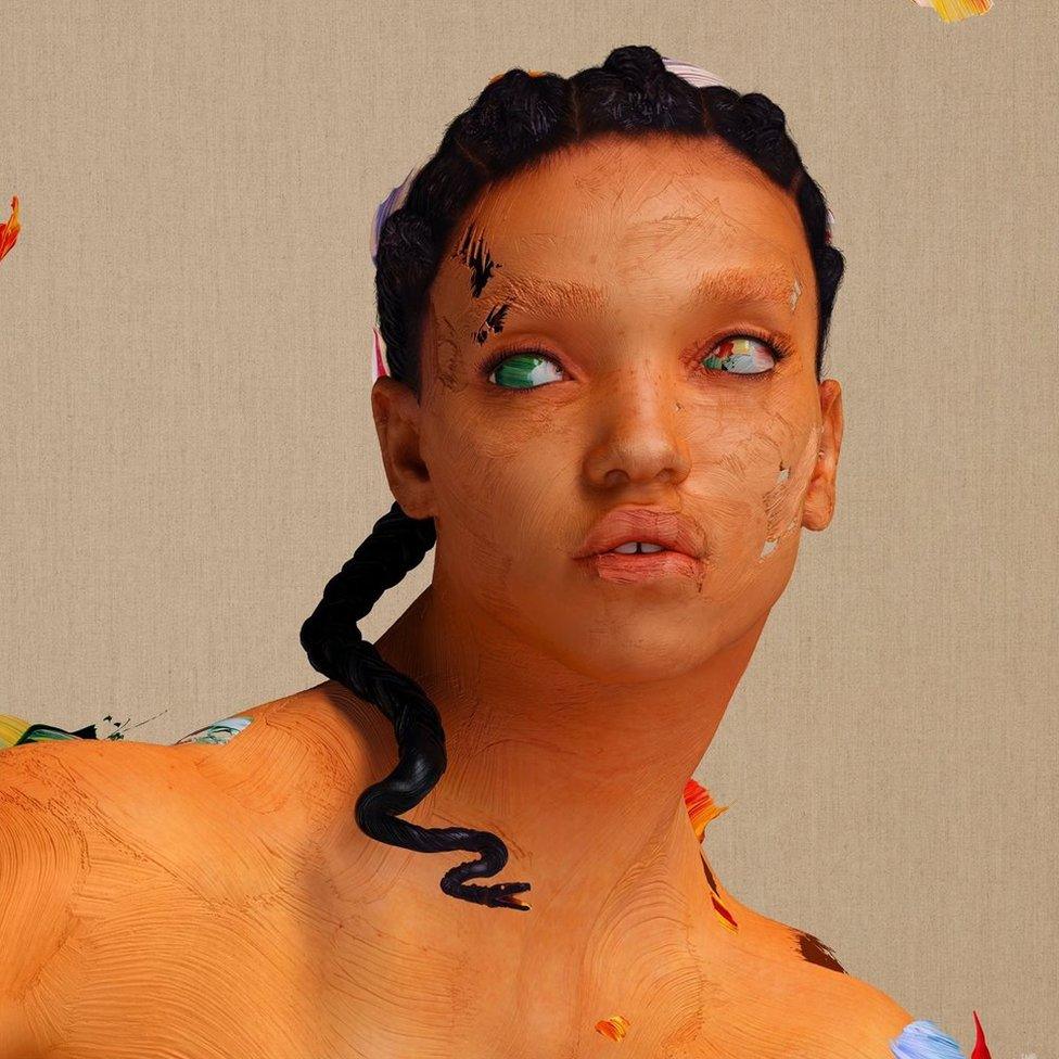 Artwork for FKA Twigs' Magdalene