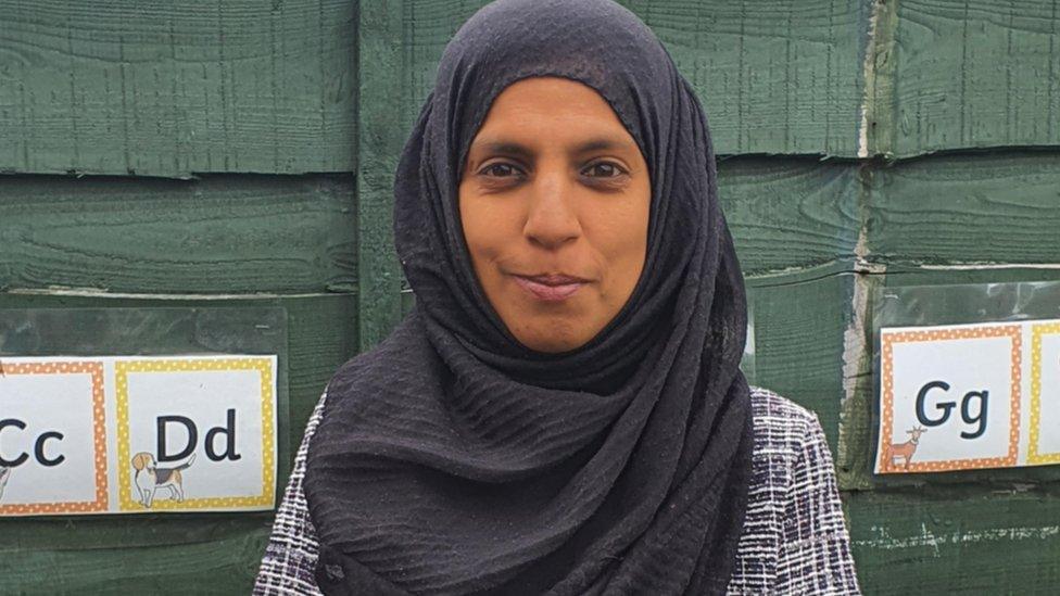 Zarah Hussain runs Zarah's Daycare in Manchester