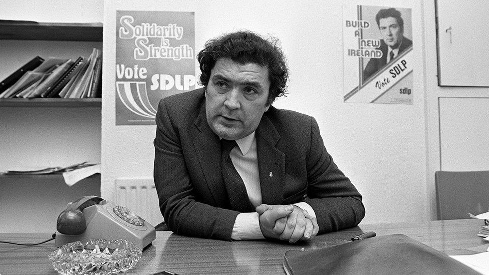 John Hume pictured in 1985