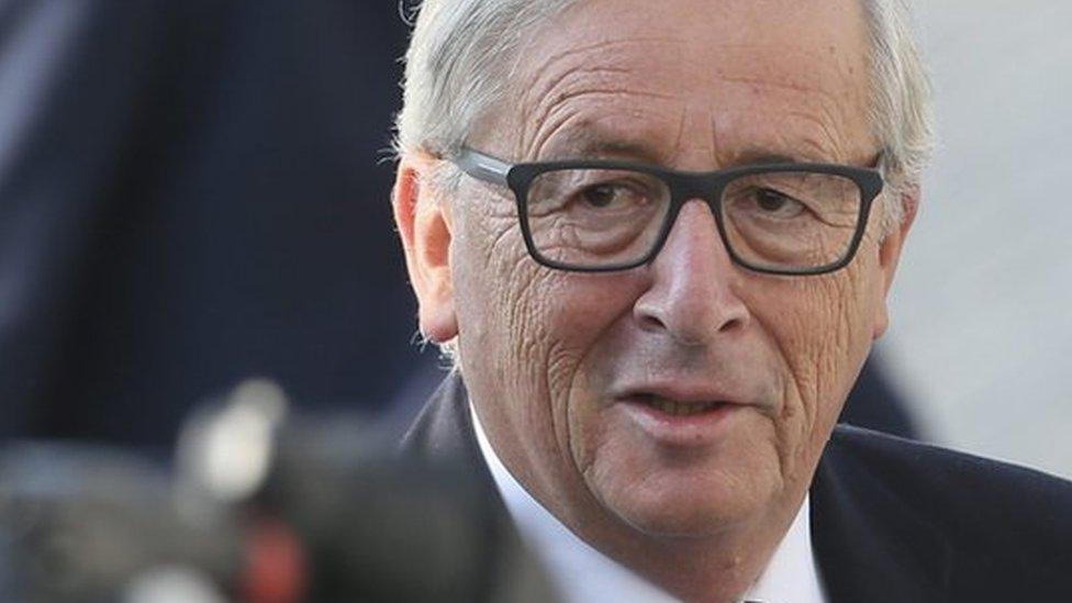 European Commission President Jean-Claude Juncker pictured in September 2016