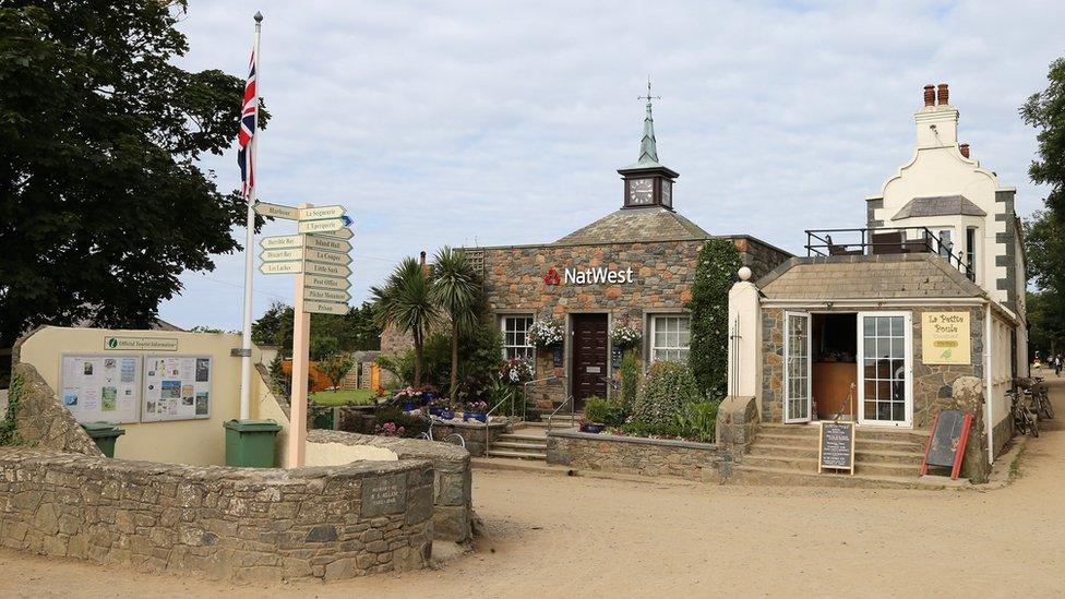 The centre of Sark