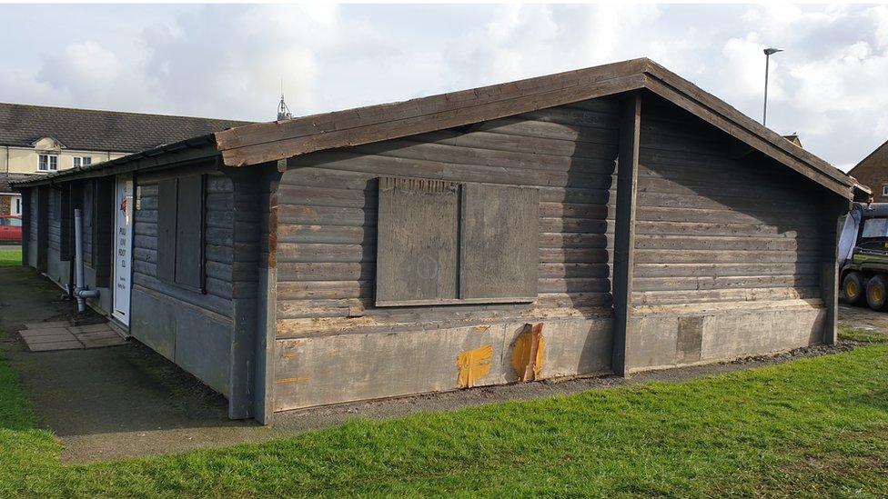 Pulrose Football Club changing rooms, Douglas