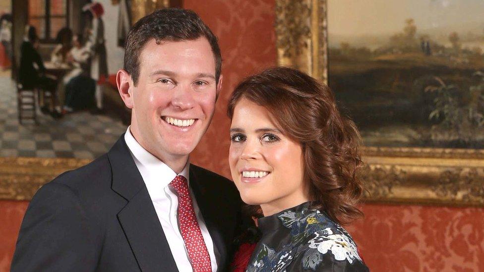 Jack Brooksbank and Princess Eugenie