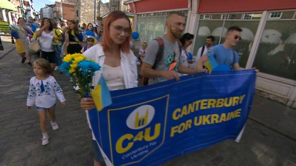 Ukrainian independence march