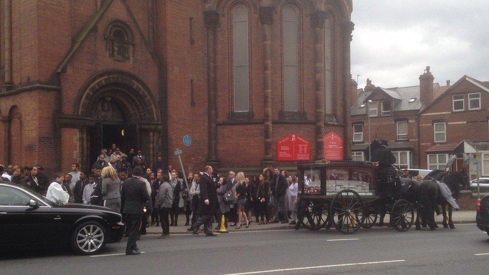 Raheem Wilks funeral