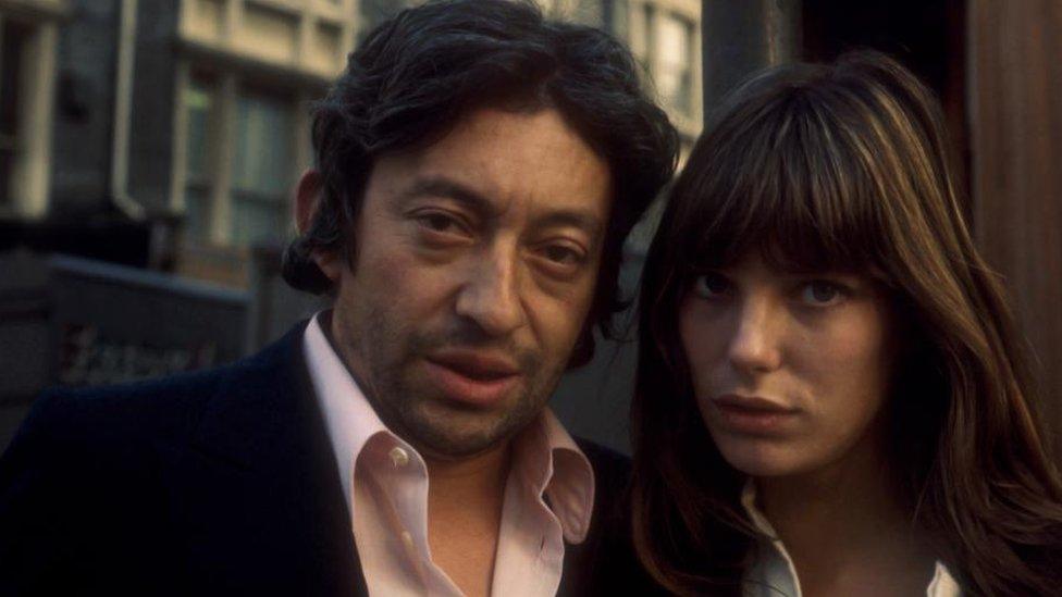 Serge Gainsbourg and Jane Birkin