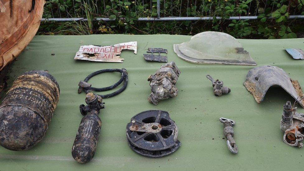 Some of the recovered items