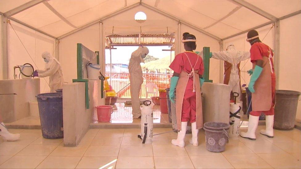 Kerrytown at the height of the outbreak