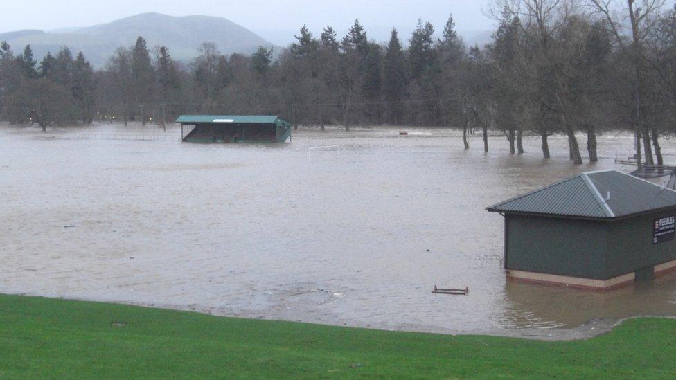 Floods in Peebles