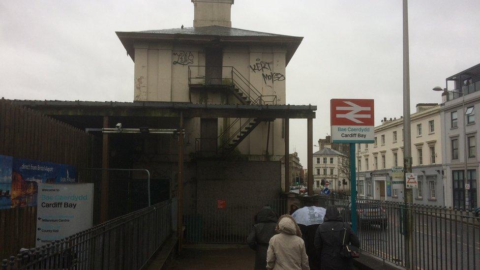 Cardiff Bay train station