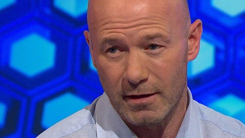 Alan Shearer on Match of the Day