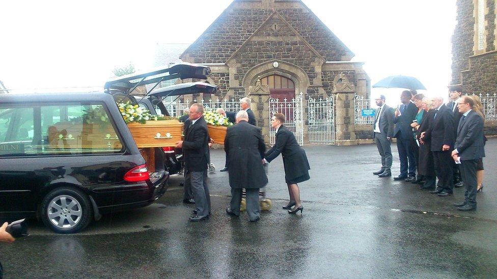 Cawdery funeral