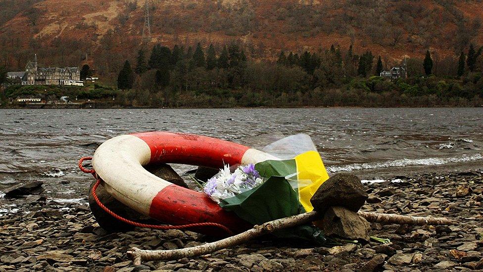 Loch Awe memorial