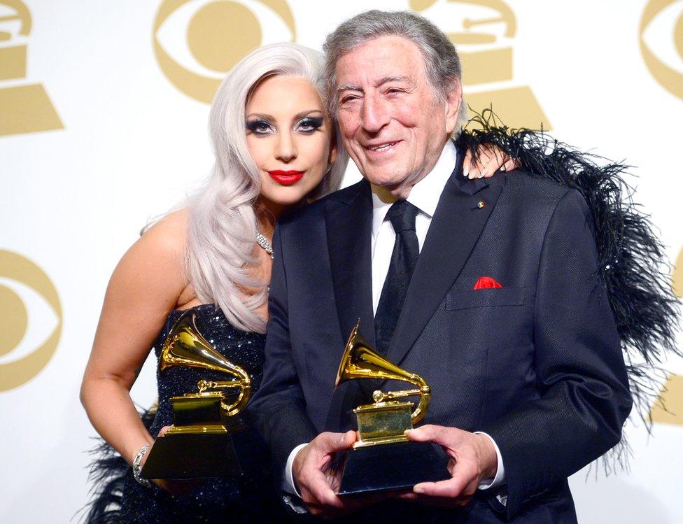 Tony Bennett and Lady Gaga