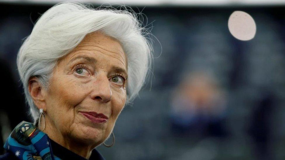 European Central Bank President Christine Lagarde