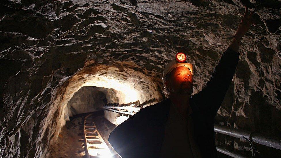 Tyndrum gold mine