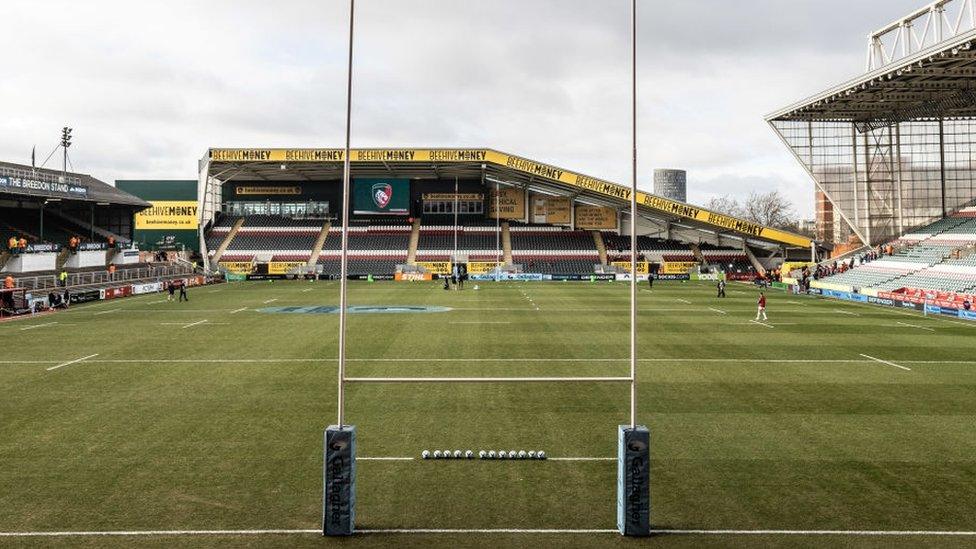 Leicester Tigers' Welford Road stadium