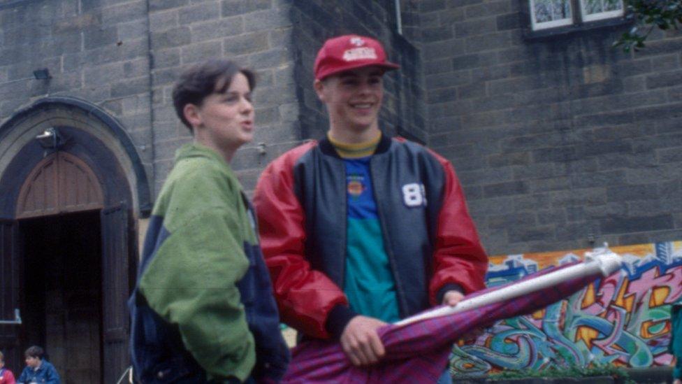 Ant and Dec on Byker Grove