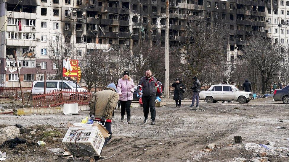 Mariupol, 20 March